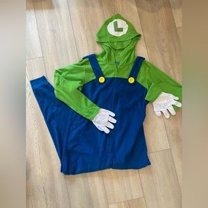 Luigi Halloween costume, size S/M